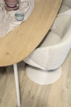 Deens Ovale Eettafel Dion 260 x 110cm - Eiken - Loft24.nl