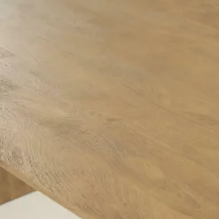 Deens Ovale Eettafel Lune Mangohout 300 x 105 cm - Naturel - Loft24.nl