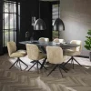 Deens Ovale Eettafel Mousa Keramieklook 215 x 105cm - Loft24.nl