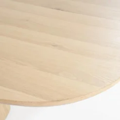 Deens Ovale Eettafel Nola Eikenhout 250 x 110 cm - Naturel - Loft24.nl