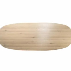 Deens Ovale Eettafel Nola Eikenhout 250 x 110 cm - Naturel - Loft24.nl