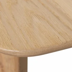 Deens Ovale Eettafel Tablo Eikenhout, Met Haarlem 4-standen poot - 220 cm - Transparant - Loft24.nl