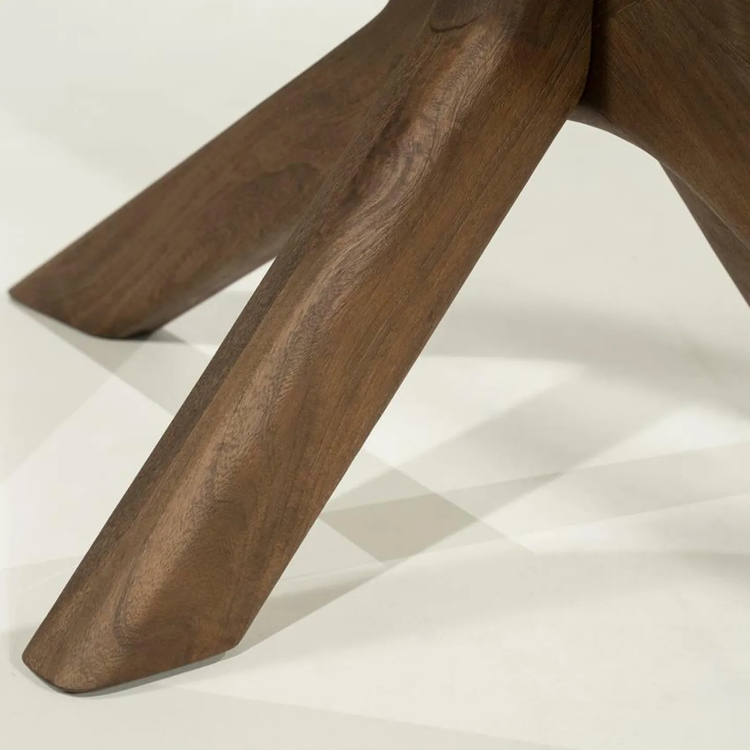 Deens Ovale Eettafel Tycho Mangohout 210 x 110 cm - Lichtbruin - Loft24.nl
