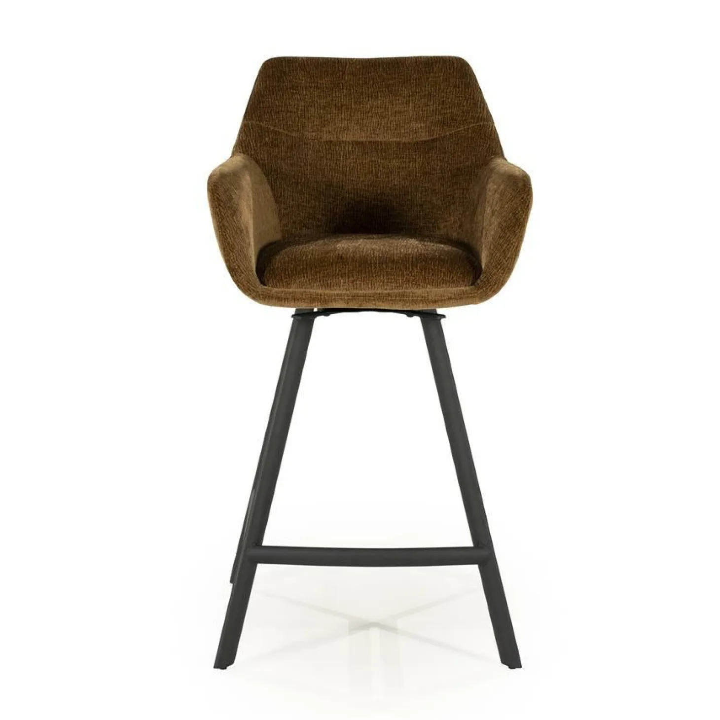 Draaibare Barkruk Bliss - Mosterd (zithoogte 69cm) - Loft24.nl