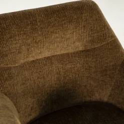 Draaibare Barkruk Bliss - Mosterd (zithoogte 69cm) - Loft24.nl