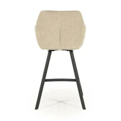 Draaibare Barkruk Bliss - Taupe (zithoogte 69cm) - Loft24.nl