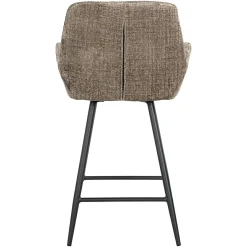 Draaibare Barstoel Linsey Stone - zithoogte 68cm - Loft24.nl