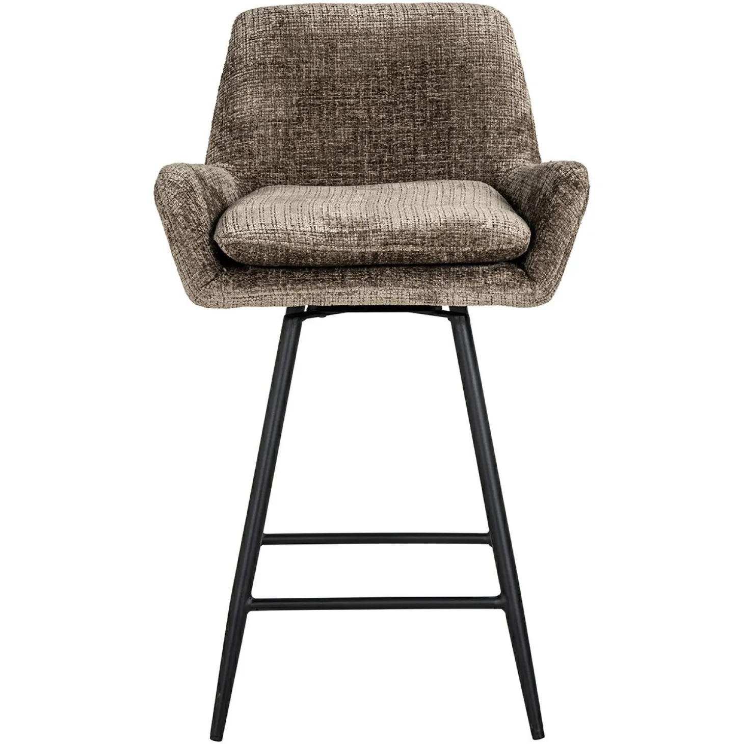 Draaibare Barstoel Linsey Stone - zithoogte 68cm - Loft24.nl