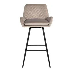 Draaibare Barstoel Linsey - zithoogte 75cm - Loft24.nl