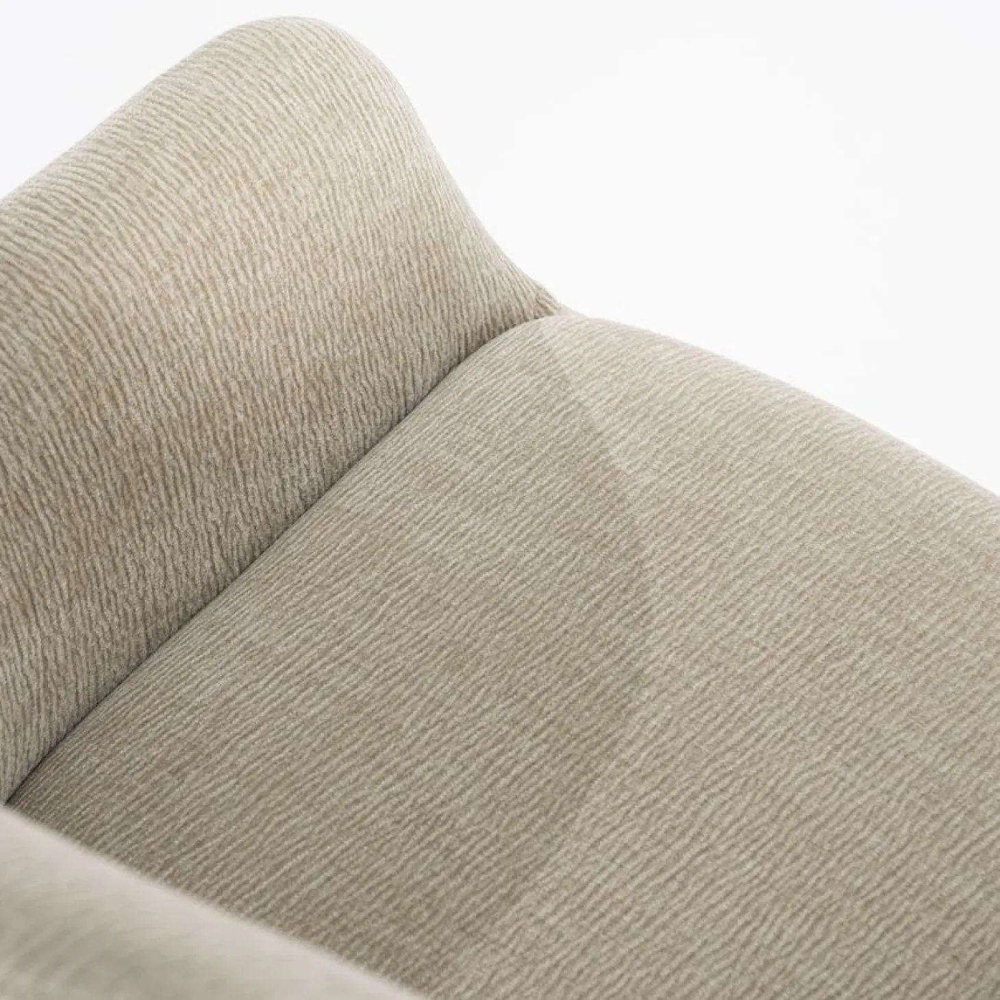 Draaibare Eetkamerstoel Bliss met armleuning- Taupe - Loft24.nl