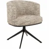 Draaibare Eetkamerstoel Cheyenne kleur Nature - Loft24.nl
