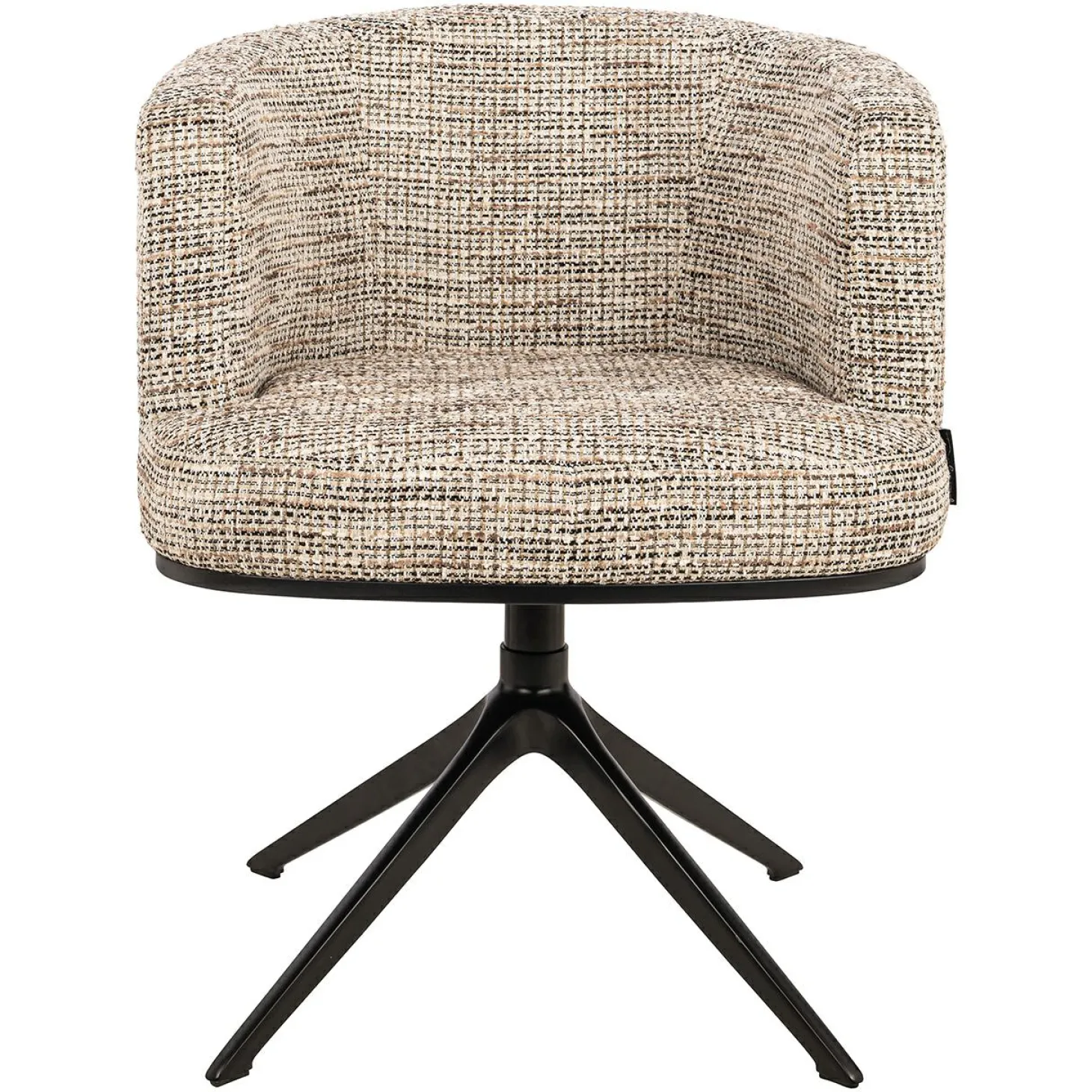 Draaibare Eetkamerstoel Cheyenne kleur Nature - Loft24.nl