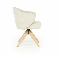 Draaibare Eetkamerstoel Connor kleur Beige - Loft24.nl