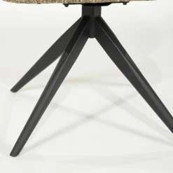 Draaibare Eetkamerstoel Connor kleur Beige - Loft24.nl