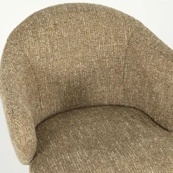 Draaibare Eetkamerstoel Connor kleur Beige - Loft24.nl