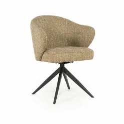 Draaibare Eetkamerstoel Connor kleur Beige - Loft24.nl
