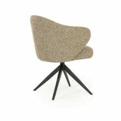 Draaibare Eetkamerstoel Connor kleur Beige - Loft24.nl