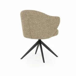 Draaibare Eetkamerstoel Connor kleur Beige - Loft24.nl