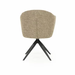 Draaibare Eetkamerstoel Connor kleur Beige - Loft24.nl
