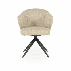 Draaibare Eetkamerstoel Connor kleur Beige - Loft24.nl