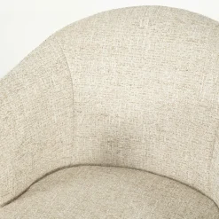 Draaibare Eetkamerstoel Connor kleur Beige - Loft24.nl