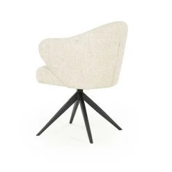 Draaibare Eetkamerstoel Connor kleur Beige - Loft24.nl