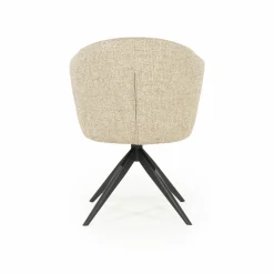 Draaibare Eetkamerstoel Connor kleur Taupe - Loft24.nl