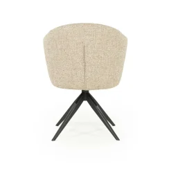 Draaibare Eetkamerstoel Connor kleur Taupe - Loft24.nl