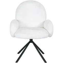 Draaibare Eetkamerstoel Jolie Teddy - Loft24.nl