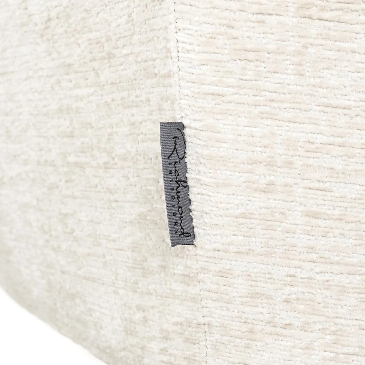 Draaibare Eetkamerstoel Lisonne Chenille kleur Crème - Loft24.nl