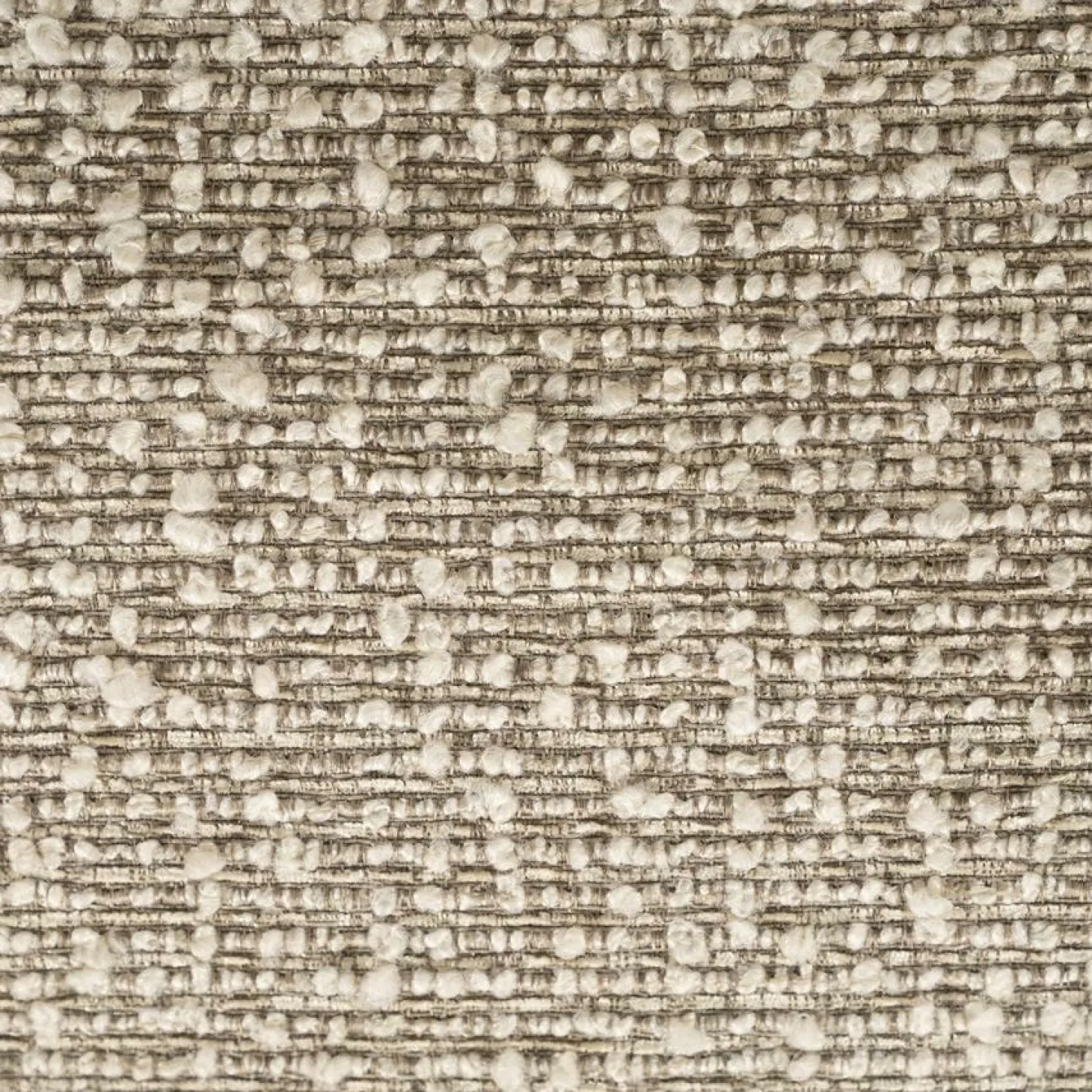 Draaibare Eetkamerstoel Livia Bouclé en eikenhout - Taupe - Loft24.nl
