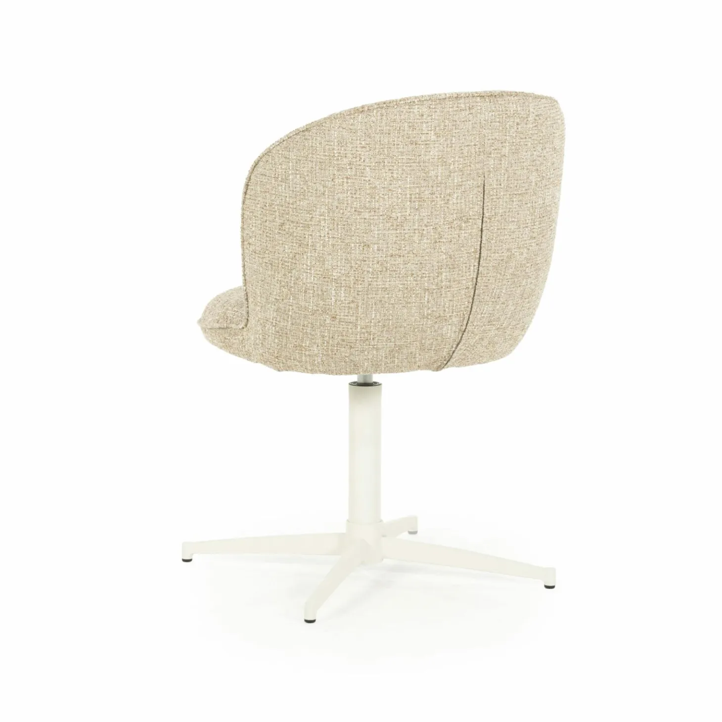 Draaibare Eetkamerstoel Molly Taupe - Loft24.nl