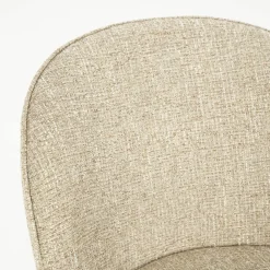 Draaibare Eetkamerstoel Molly Taupe - Loft24.nl