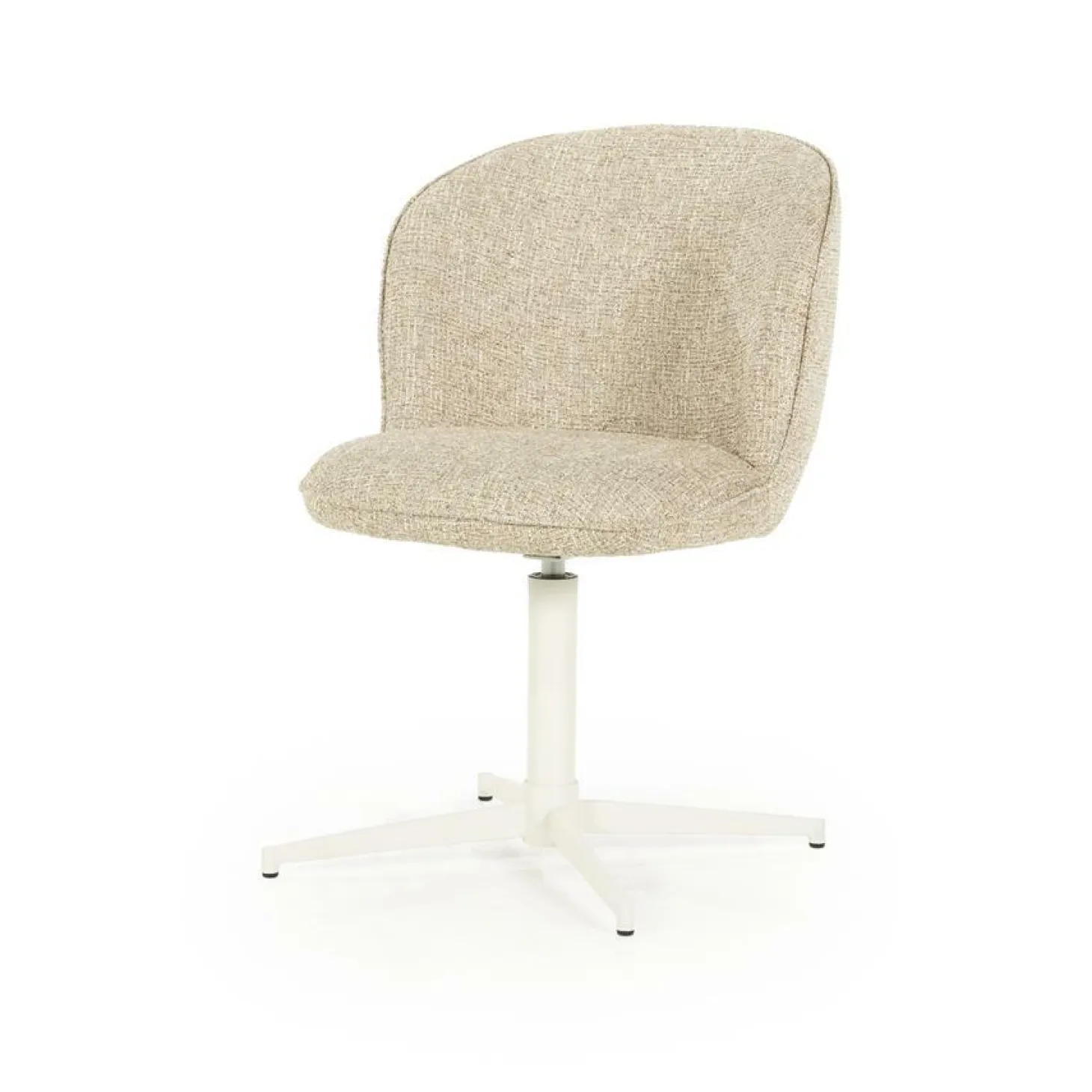 Draaibare Eetkamerstoel Molly Taupe - Loft24.nl