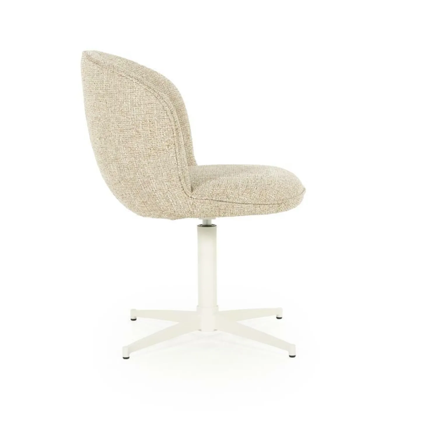 Draaibare Eetkamerstoel Molly Taupe - Loft24.nl