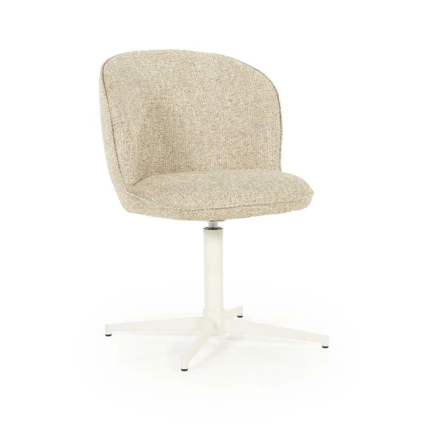 Draaibare Eetkamerstoel Molly Taupe - Loft24.nl