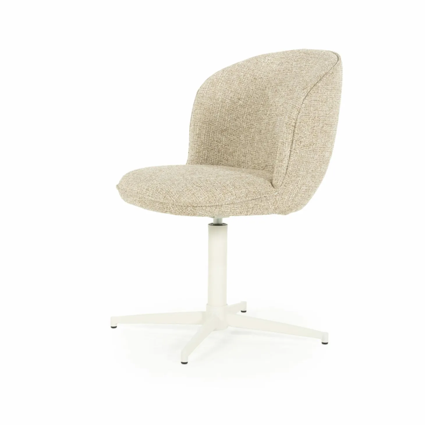 Draaibare Eetkamerstoel Molly Taupe - Loft24.nl