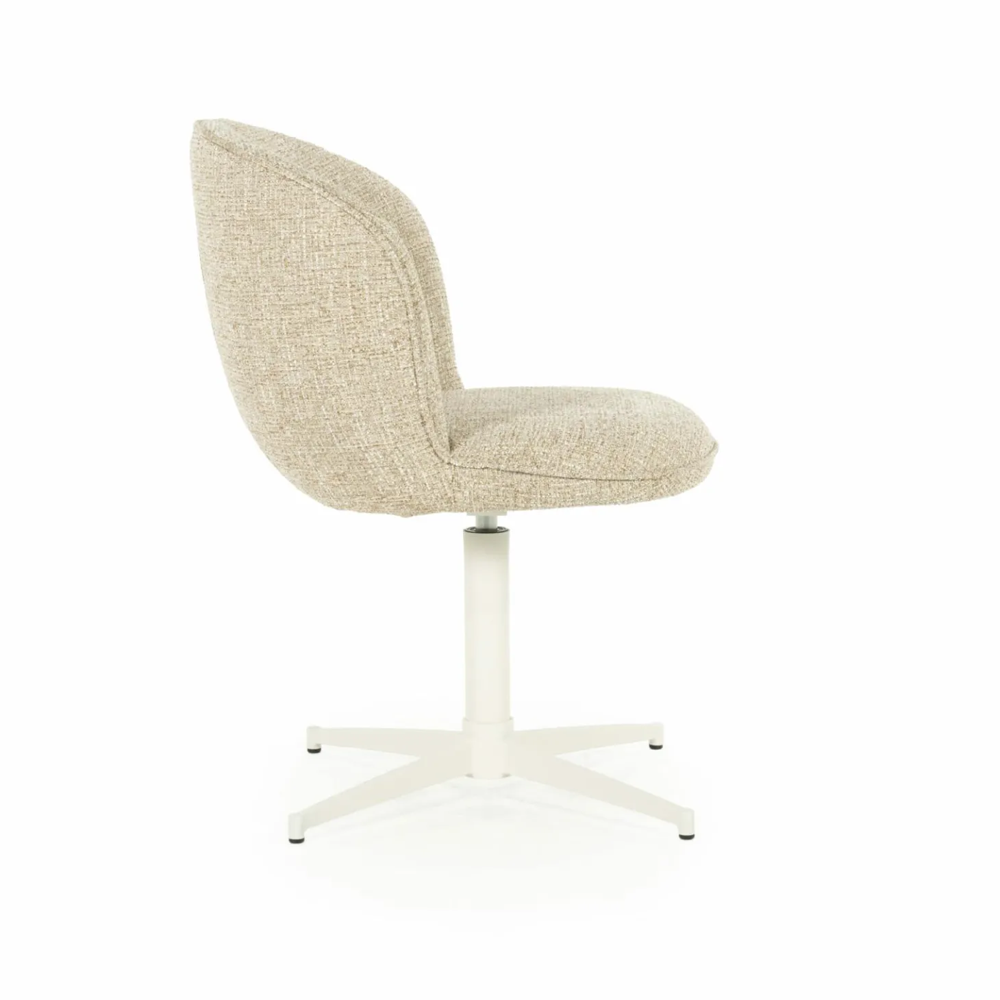 Draaibare Eetkamerstoel Molly Taupe - Loft24.nl