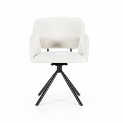 Draaibare Eetkamerstoel Rosalin - Beige - Loft24.nl