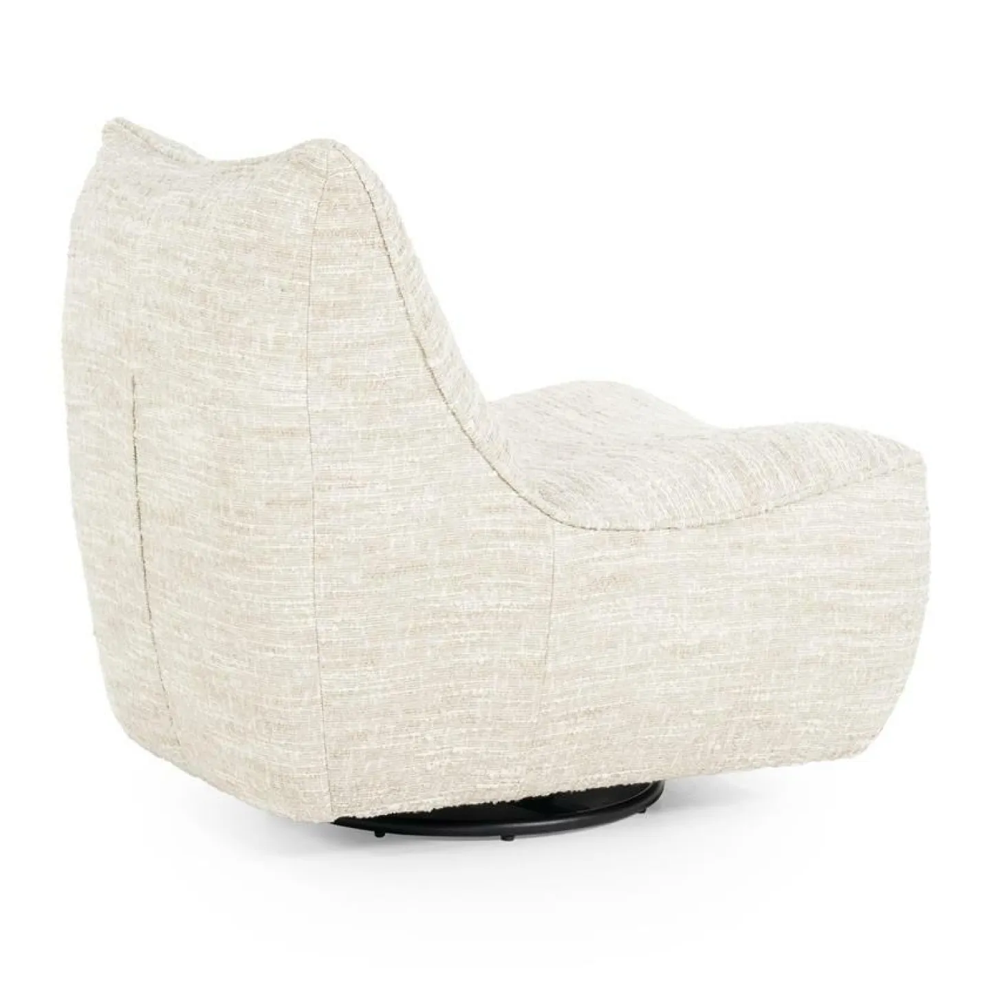 Draaibare Fauteuil Loys - Beige - Loft24.nl