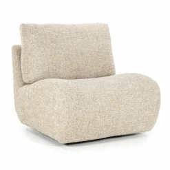 Draaibare Fauteuil Lucia - Taupe - Loft24.nl