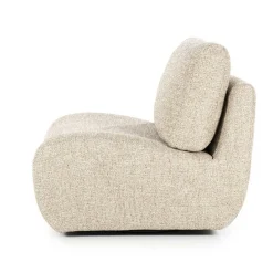 Draaibare Fauteuil Lucia - Taupe - Loft24.nl