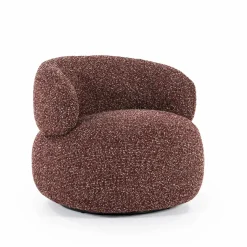 Draaibare Fauteuil Maeve - Rood - Loft24.nl