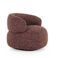Draaibare Fauteuil Maeve - Rood - Loft24.nl