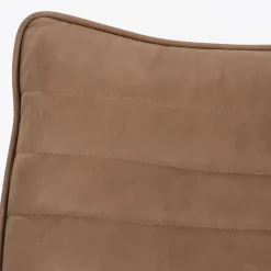 Draaibare Fauteuil Matthew Leer - Bruin - Loft24.nl
