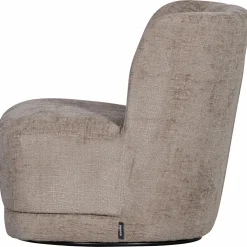 Draaifauteuil Atty Structure Velvet - Zand - Loft24.nl