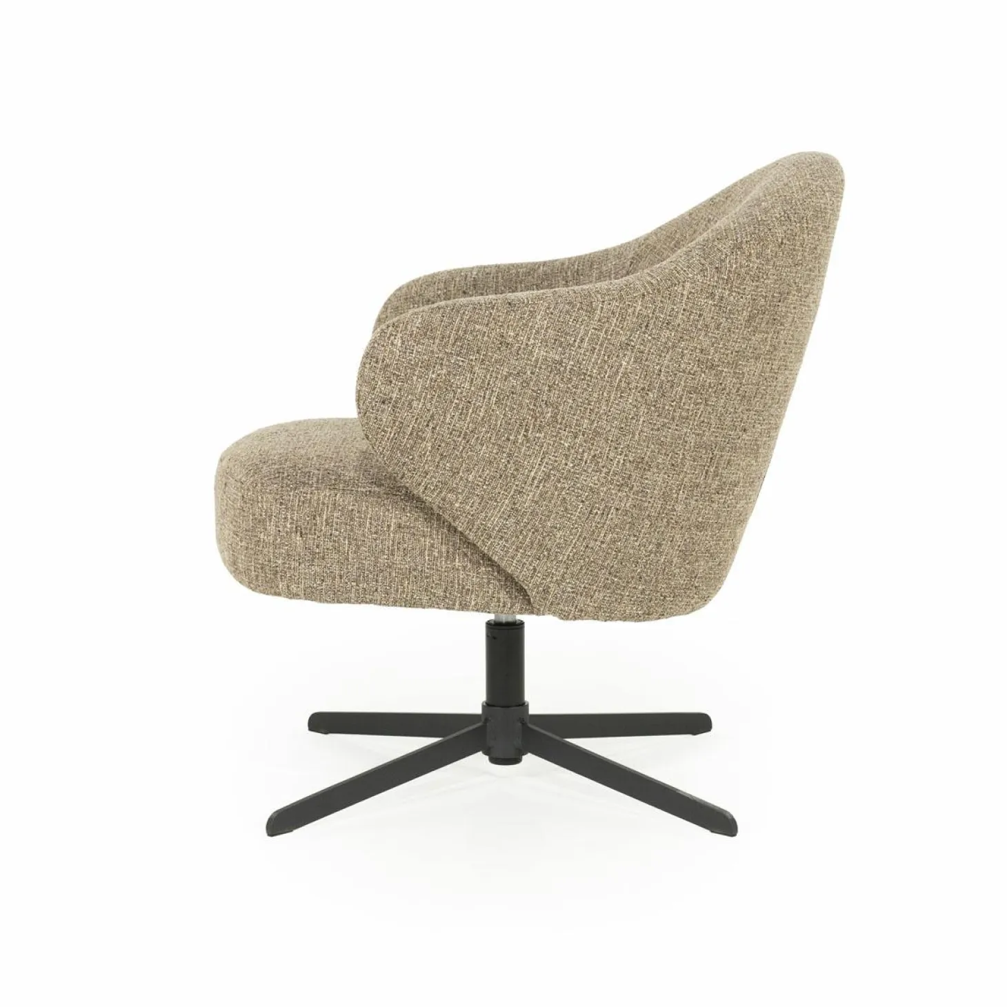 Draaifauteuil Connor - Bruin - Loft24.nl