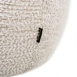 Draaifauteuil Estelle Chenille - Crème - Loft24.nl