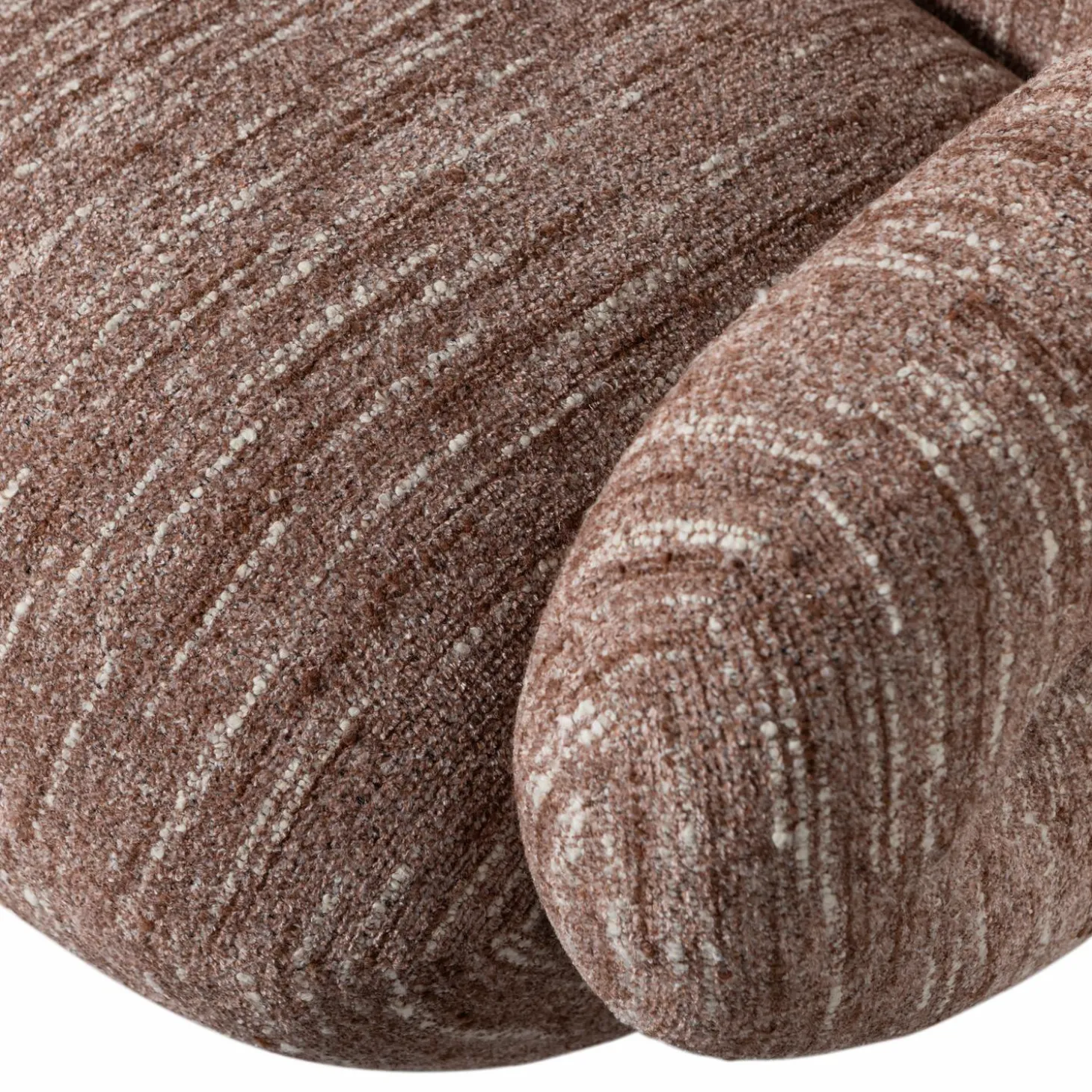 Draaifauteuil Folke Chenille - Oud Roze - Loft24.nl
