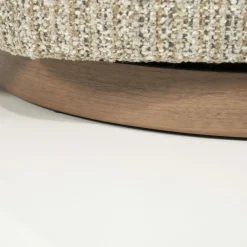 Draaifauteuil Jordan Grove Bouclé - Taupe - Loft24.nl